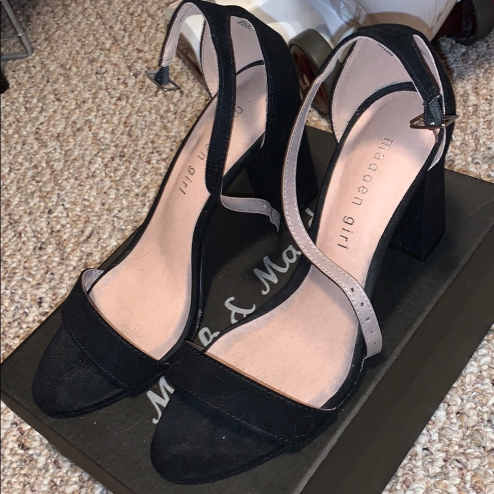 black heels
